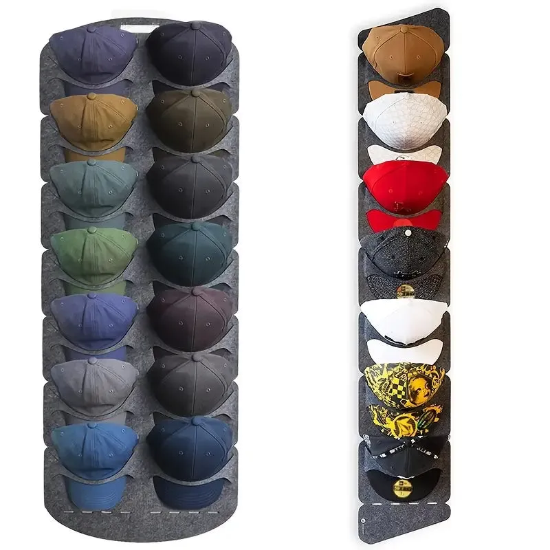 Hanging Hat Organizers For Baseball Cap Felt Storage Holders