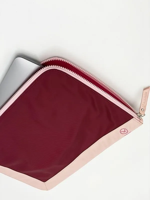 Laptop sleeve Plum Caspia