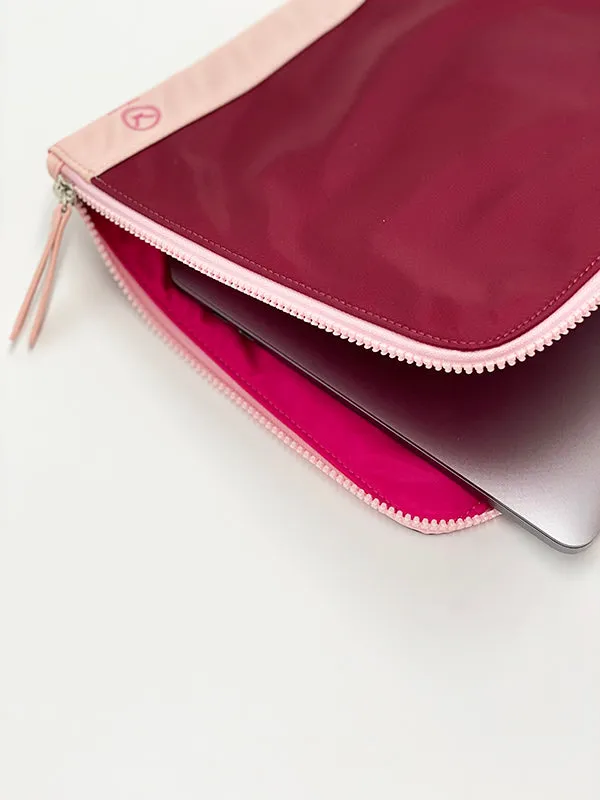 Laptop sleeve Plum Caspia