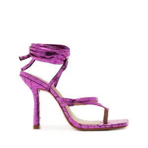 Lily Metallic Leather Sandal