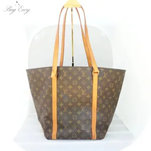 LOUIS VUITTON Monogram Sac Shopping Tote