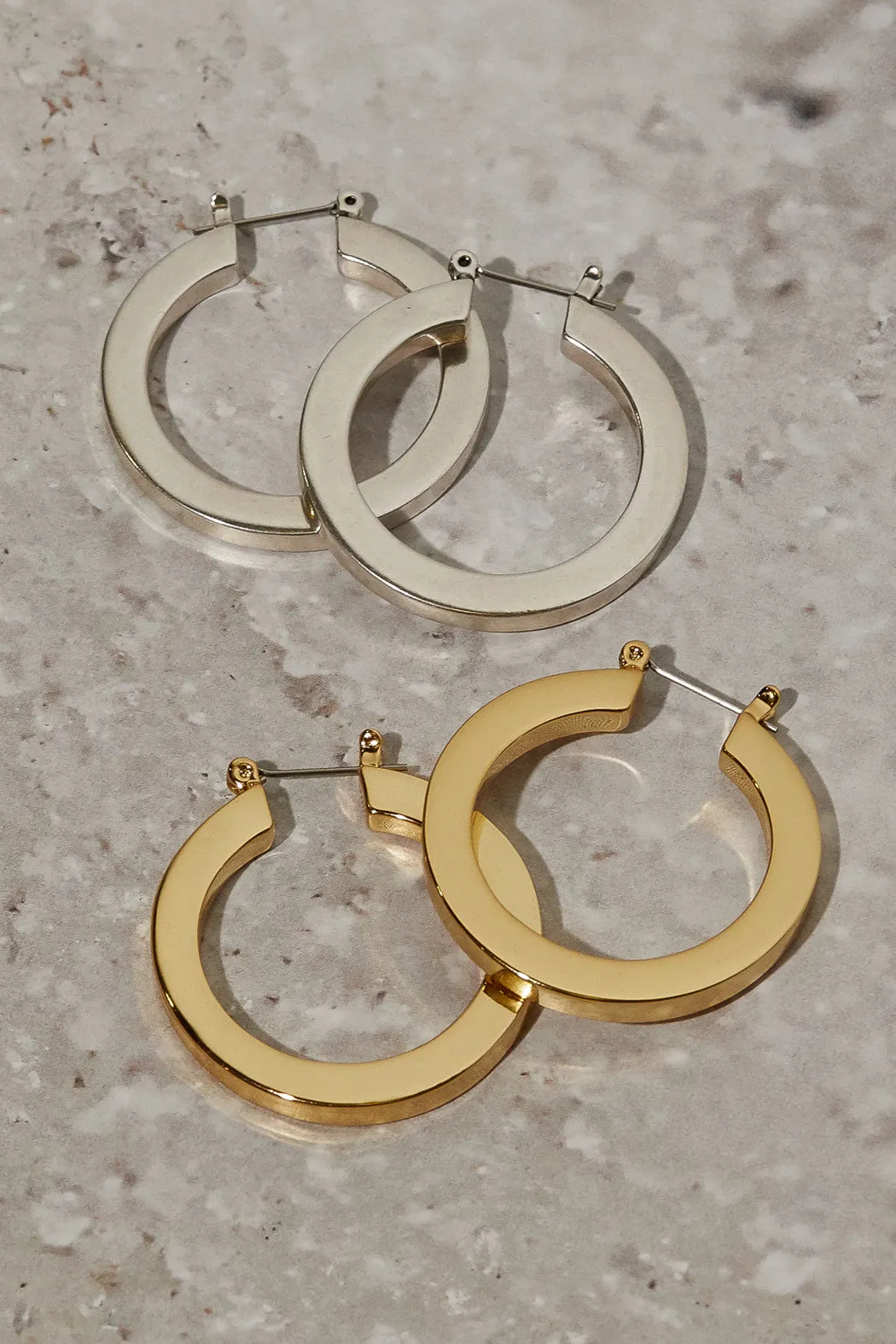 Luv Aj - Celine Hoops - Gold