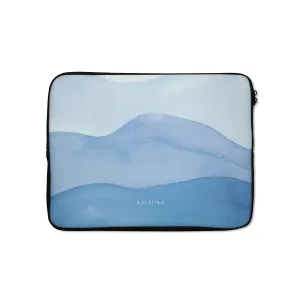 Ocean Blue Watercolor Laptop Sleeve