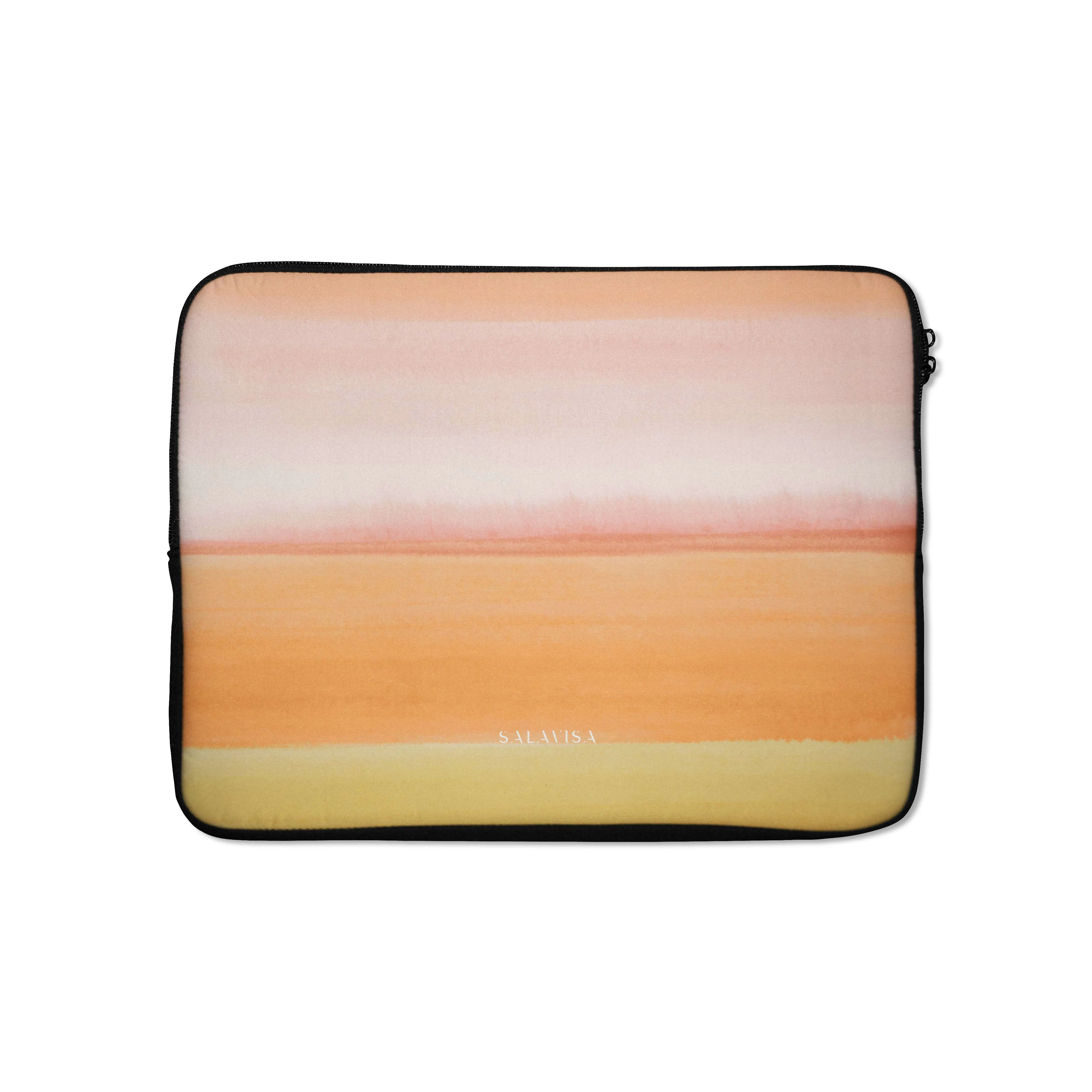 Orange Sunset Tie Dye Laptop Sleeve