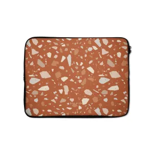 Orange Terrazzo Laptop Sleeve