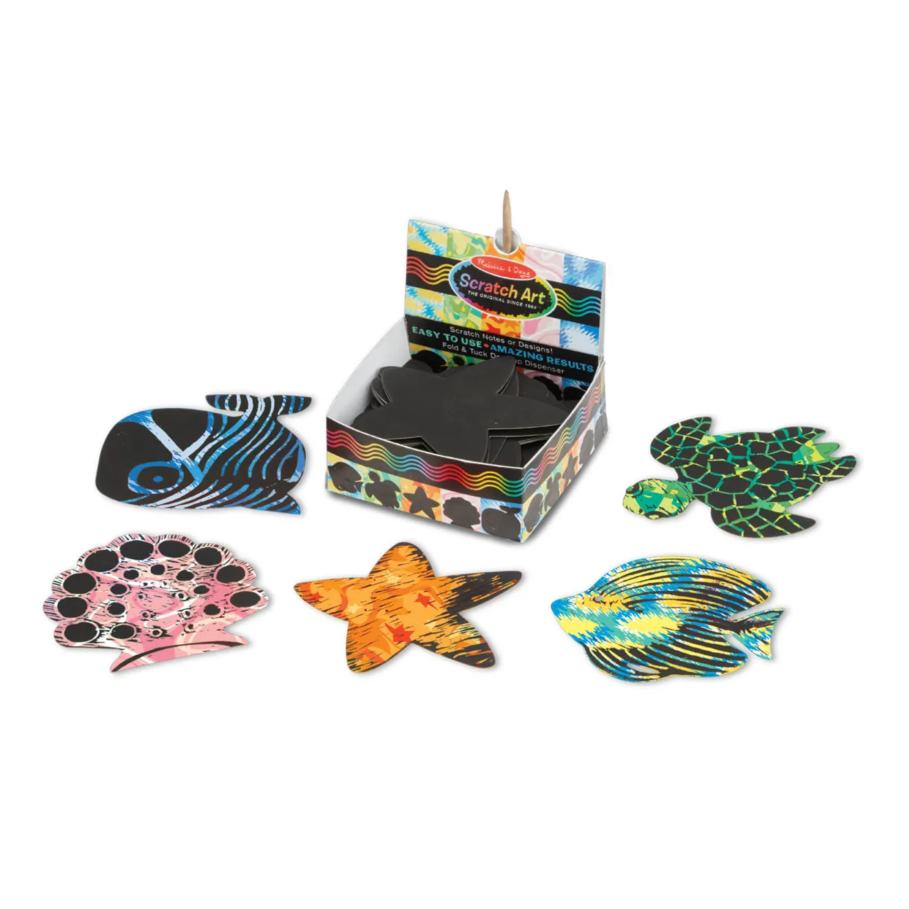 Scratch Art® Box of Ocean Notes