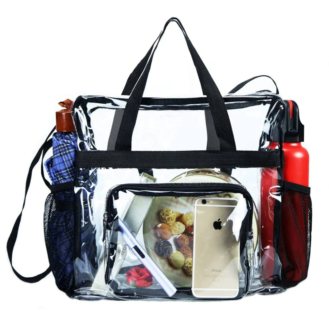 Transparent See Through Clear Tote Bag