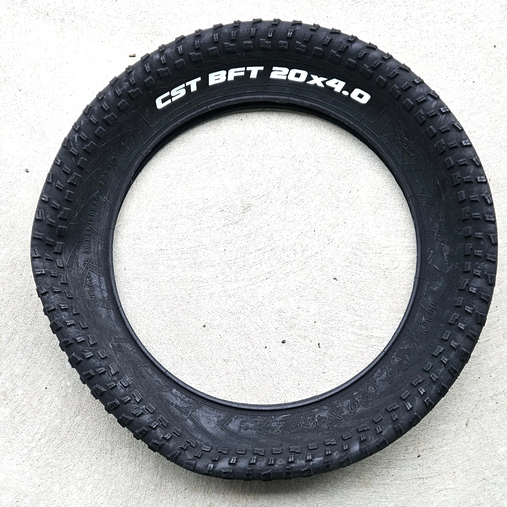 Tyre 20x4 WIDE TYRE CST Brand