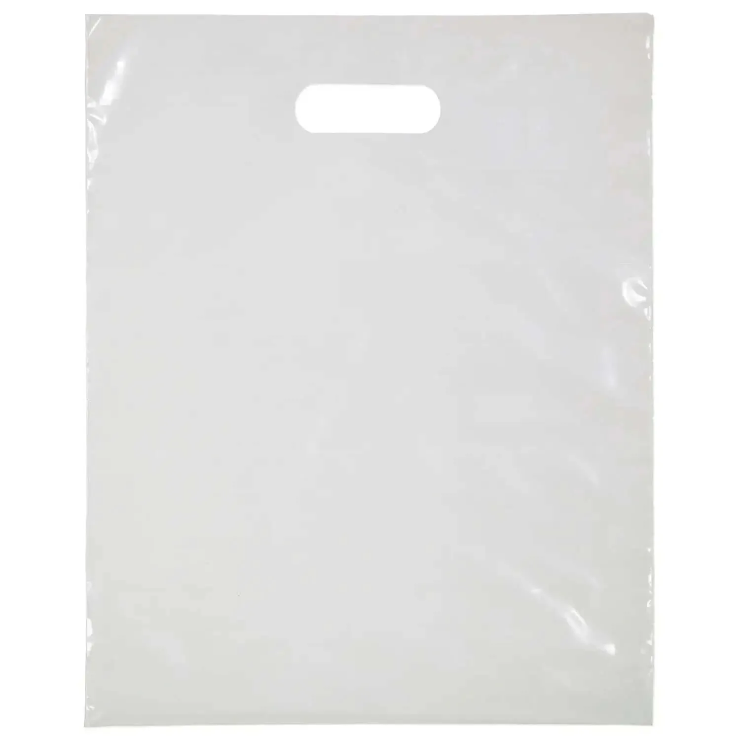 Wholesale 12 x 15 Digital Full-Color Die Cut Plastic Bag - FC1215